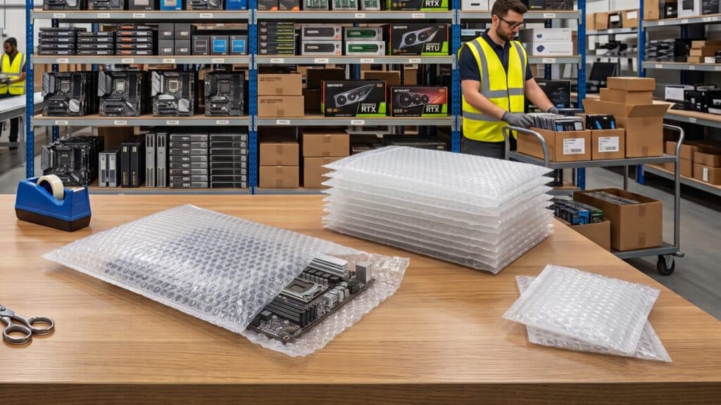 Sachet de protection pour la vente ecommerce 